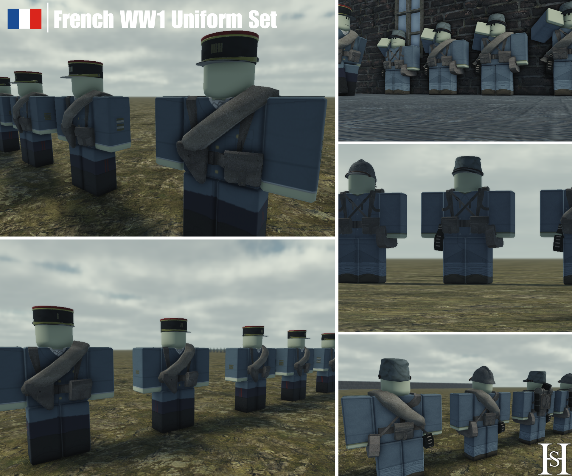 French WW1 Uniform Set Thumbnail.png