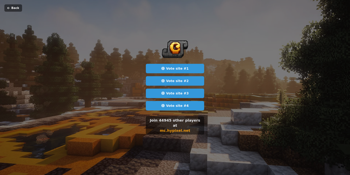 Portal - Minecraft website template | BuiltByBit minecraft-website-template-builtbybit