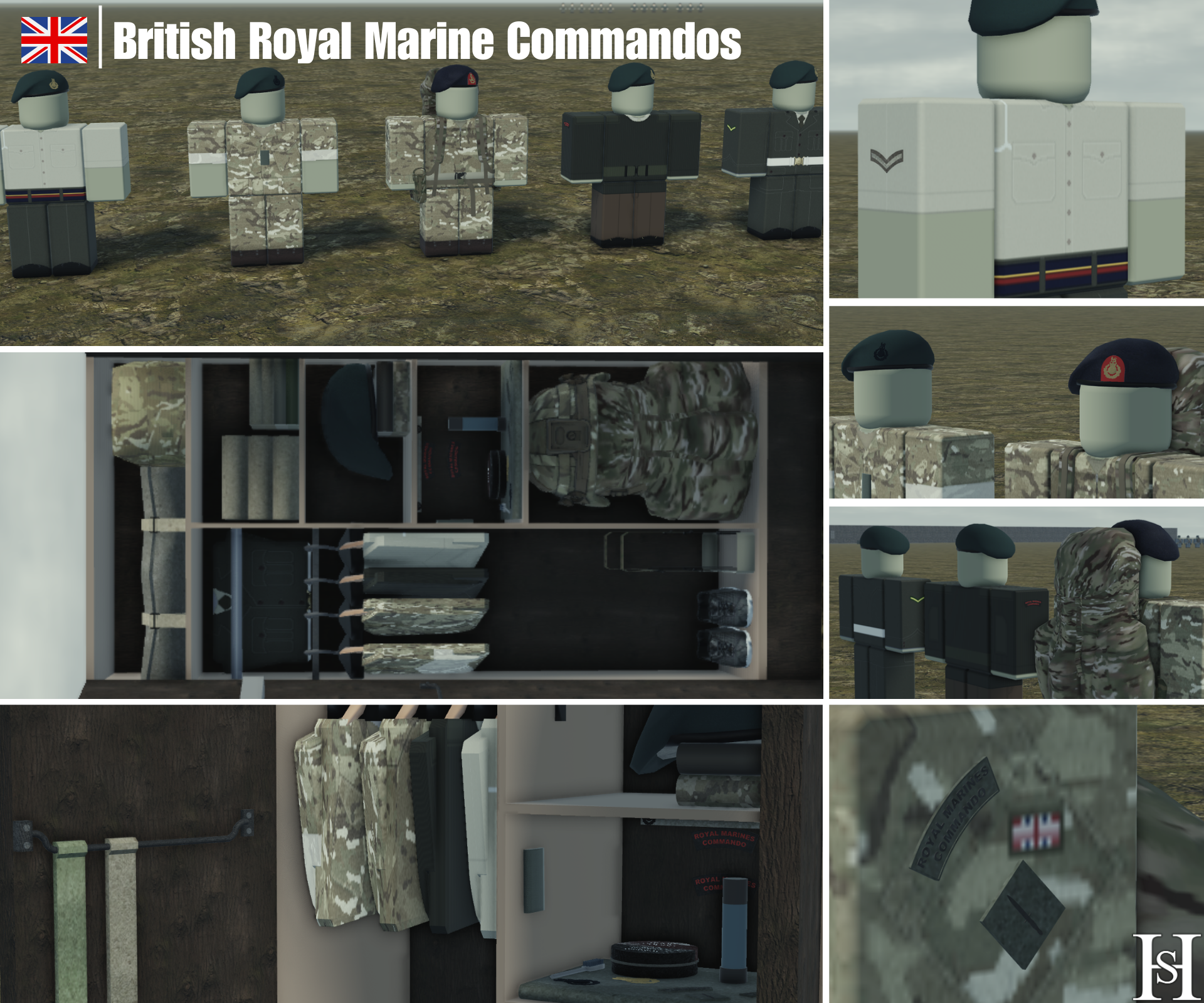 Modern British Royal Marine Commandos Uniform Set Thumbnail.png