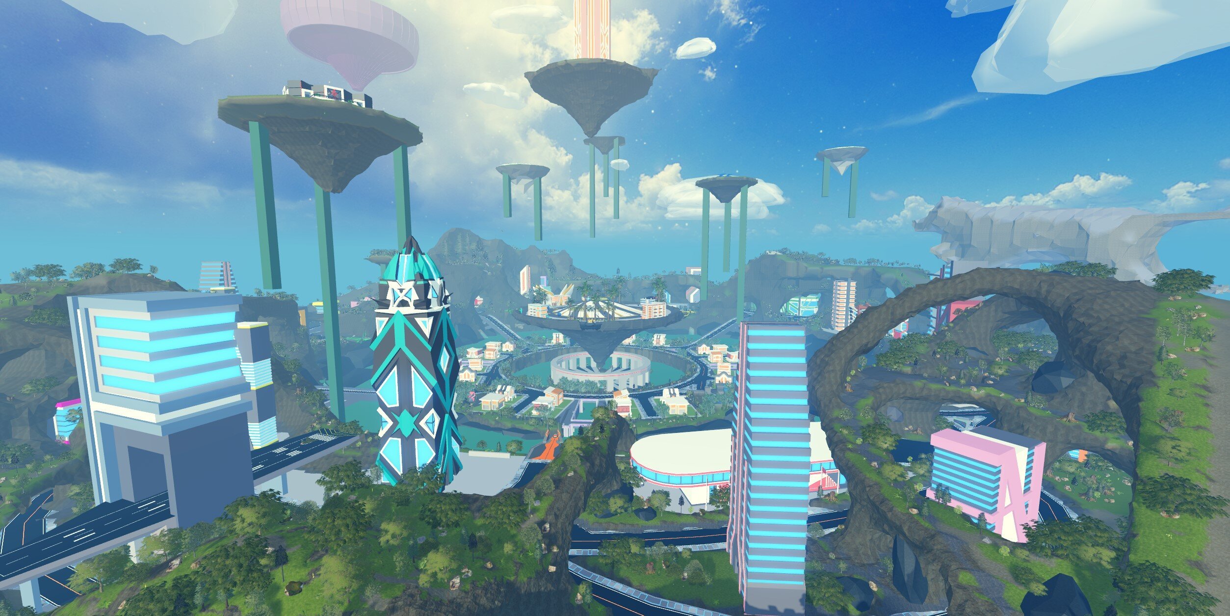 Futuristic Sci-Fi Lobby Roblox | BuiltByBit