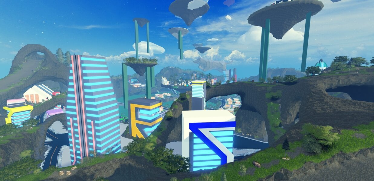 Futuristic Sci-Fi Lobby Roblox | BuiltByBit