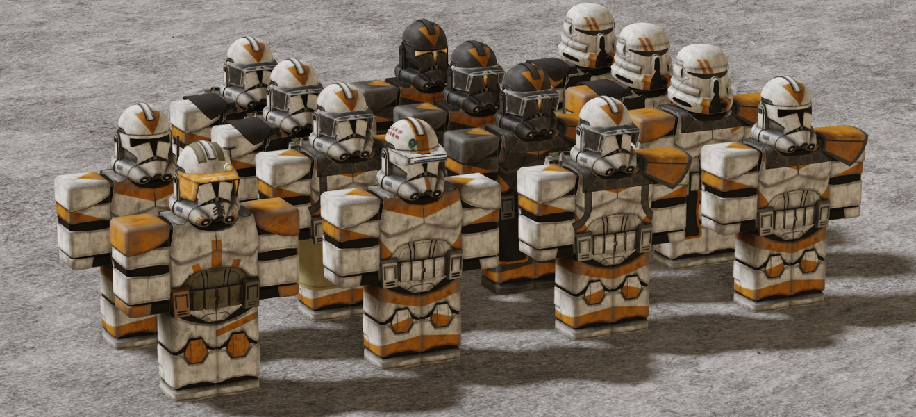 Clone Wars 212th Attack Battalion Morphs BuiltByBit 1726973 