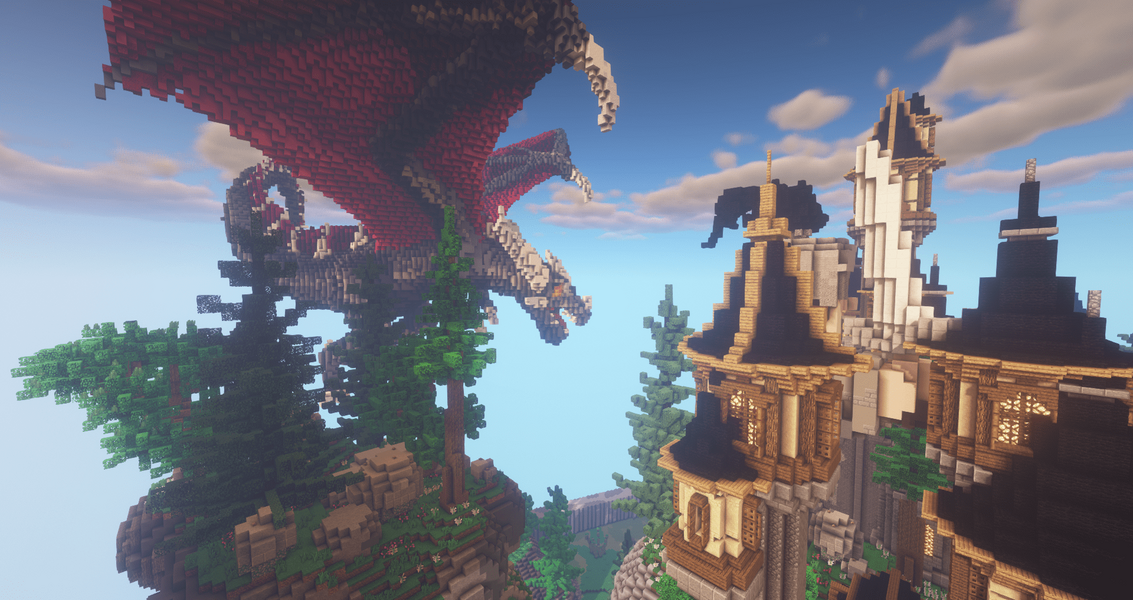 Dragon SkyBlock Spawn - 400x400 | BuiltByBit (MC-Market)