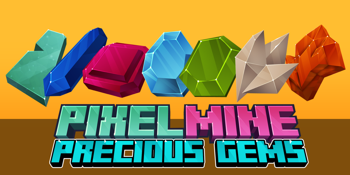 PixelMine | Precious Gem Icons | BuiltByBit (MC-Market)