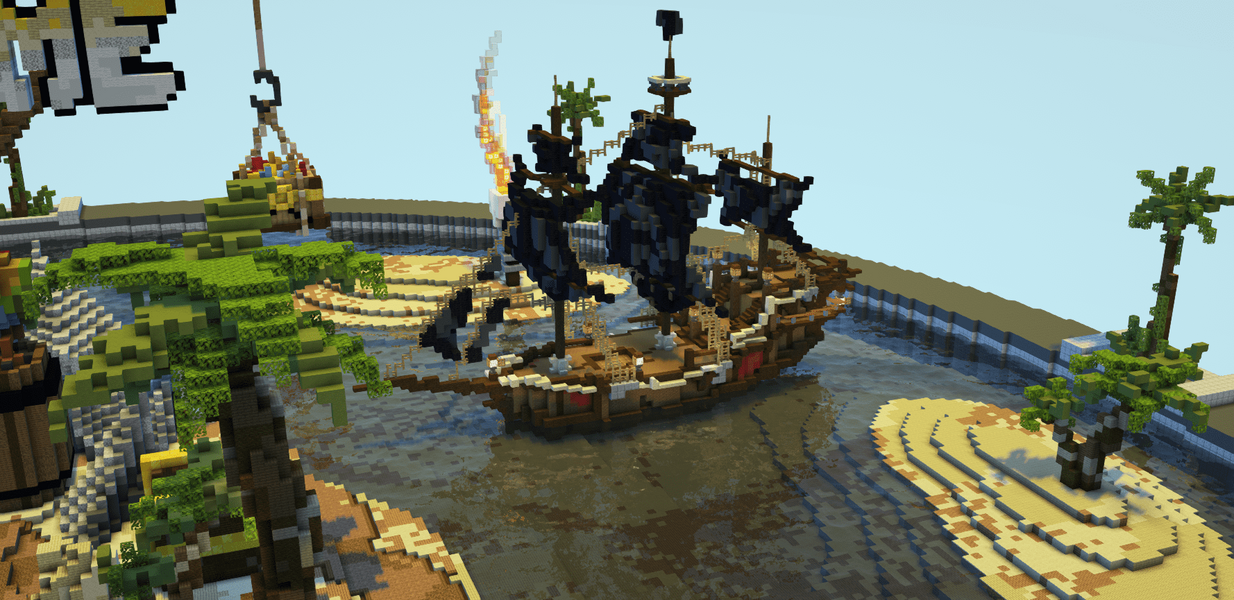 Pirate Island - A beautiful FREE SPAWN-HUB - Minecraft Worlds - CurseForge