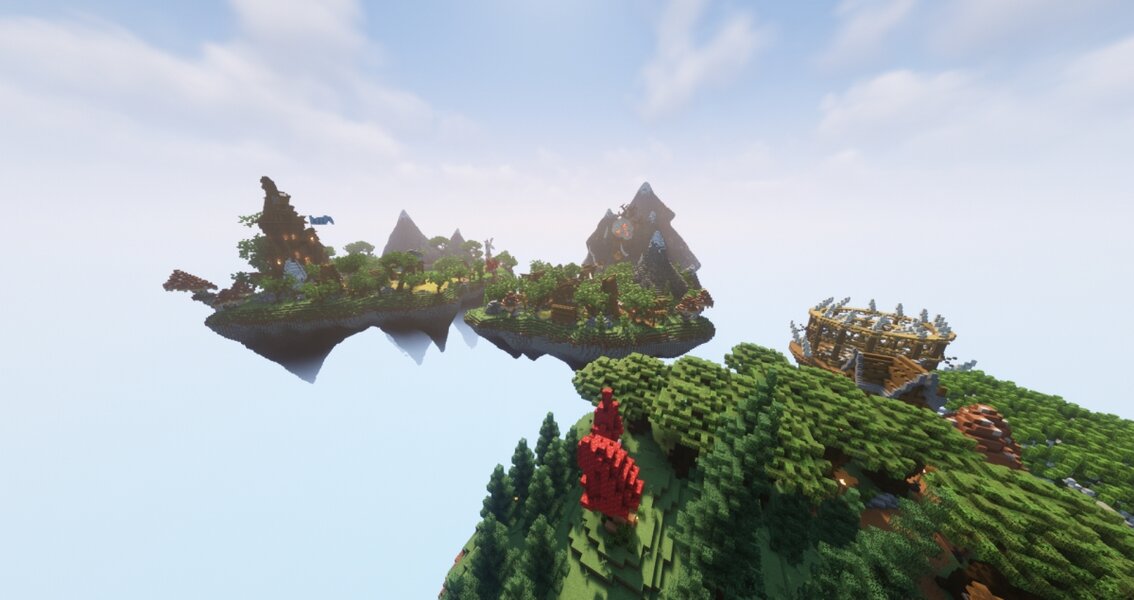 SKYLAND SKYBLOCK SPAWN | BuiltByBit