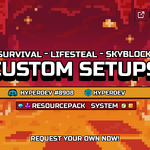 ⚡✅ HYPER CUSTOM SETUP CREATION SERVICES ✅⚡- RESOURCEPACK SYSTEM - Custom Items - Custom Menus - Rank Tags